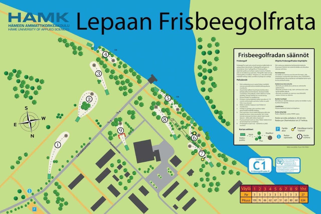 Lepaan Kartanon Toimela公寓式酒店 外观 照片